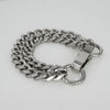 Chain Bracelet No.9 : Shiny Silver Brass