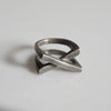 MALCOLM X RING - Oxidized Sterling Silver