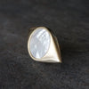 PEARL MOON EYE RING