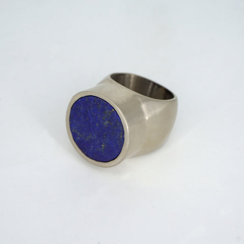 AFRICAN SUN RING : LAPIS LAZULI