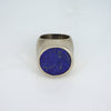 AFRICAN SUN RING : LAPIS LAZULI