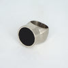 AFRICAN SUN RING : BLACK ONYX