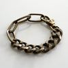Chain Bracelet No.1 : Antique Gold Brass