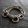 Chain Bracelet No.6 : Antique Silver Brass