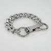Chain Bracelet No.8 : Shiny Silver Brass