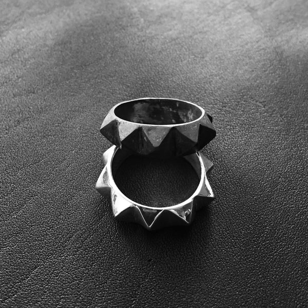 STUD RING STERLING SILVER