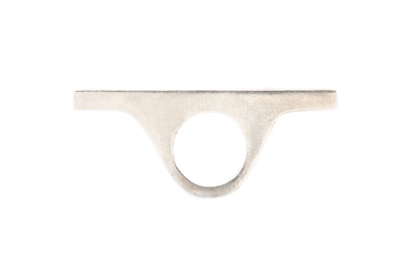 T RING STERLING SILVER