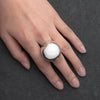 BALL RING STERLING SILVER